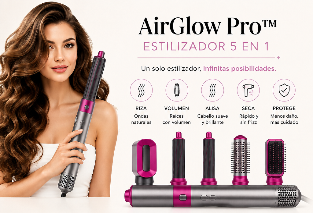AirGlow Pro™ | Estilizador 5 en 1