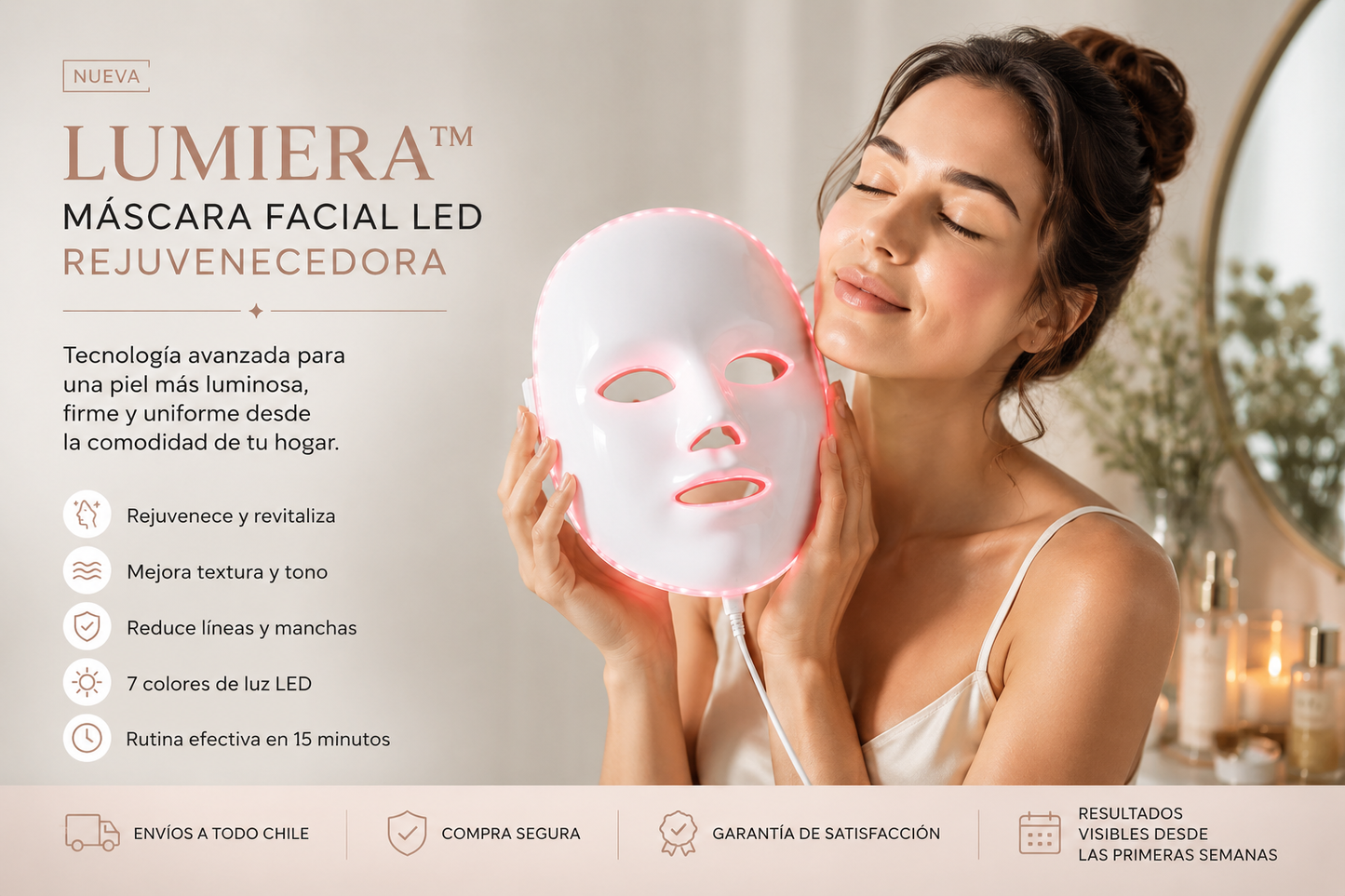 Lumiéra™️ | Máscara Facial LED
