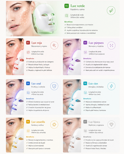Lumiéra™️ | Máscara Facial LED