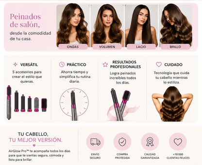 AirGlow Pro™ | Estilizador 5 en 1